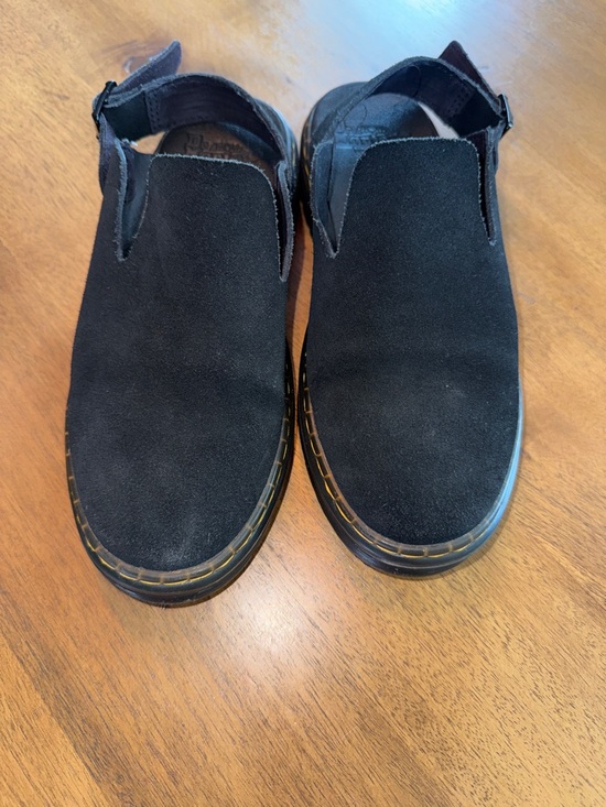 Dr. Martens Shoes - Dr.Martens Suede Backstrap Clog Shoes